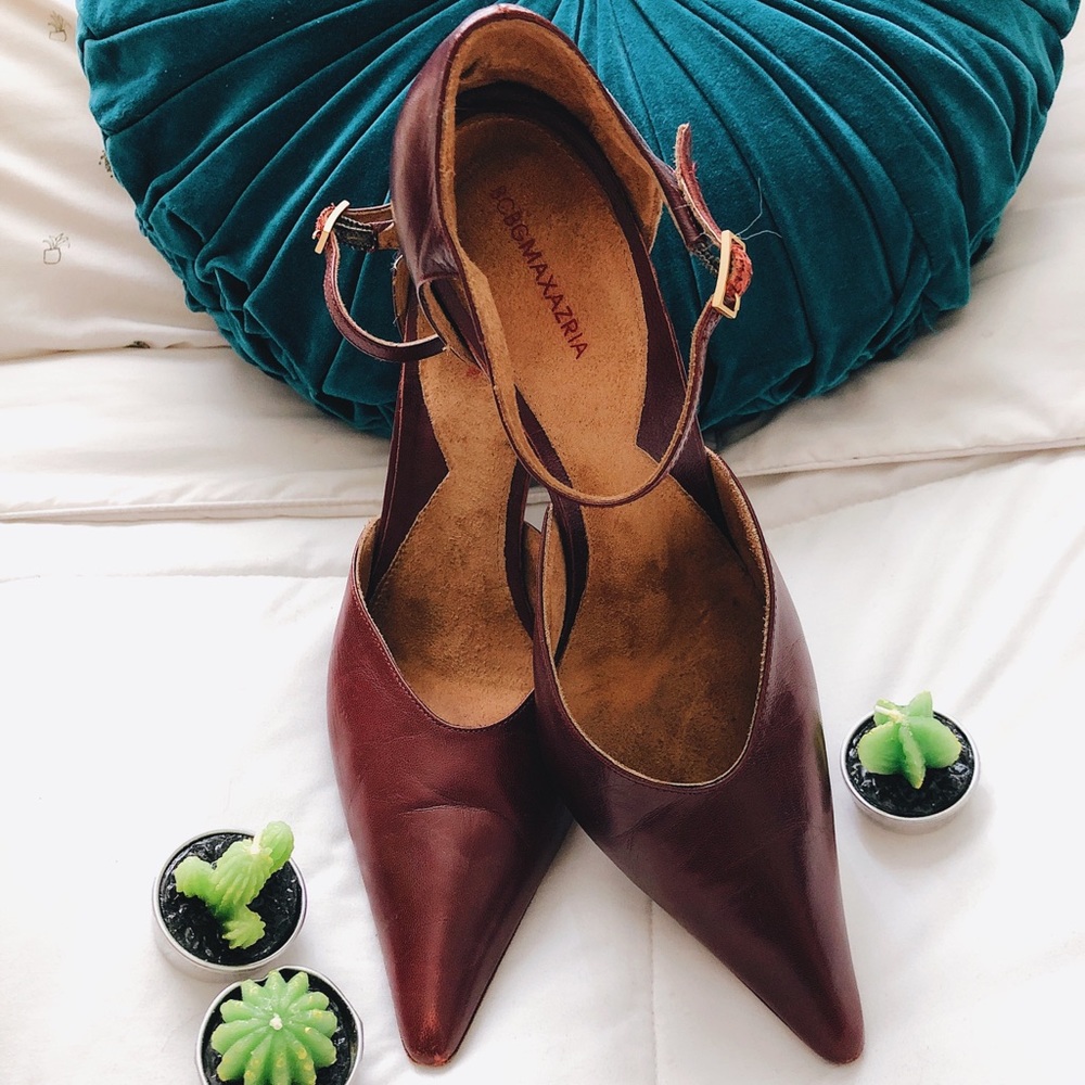 BCBGMaxAzria - Oxblood Heels